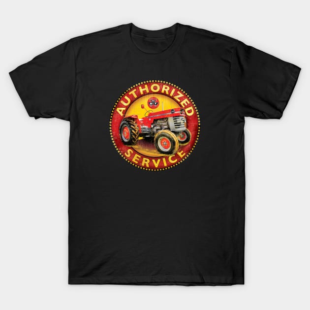 Massey Ferguson Service sign T-Shirt by Midcenturydave